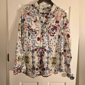 Eden & Olivia Floral Button Down